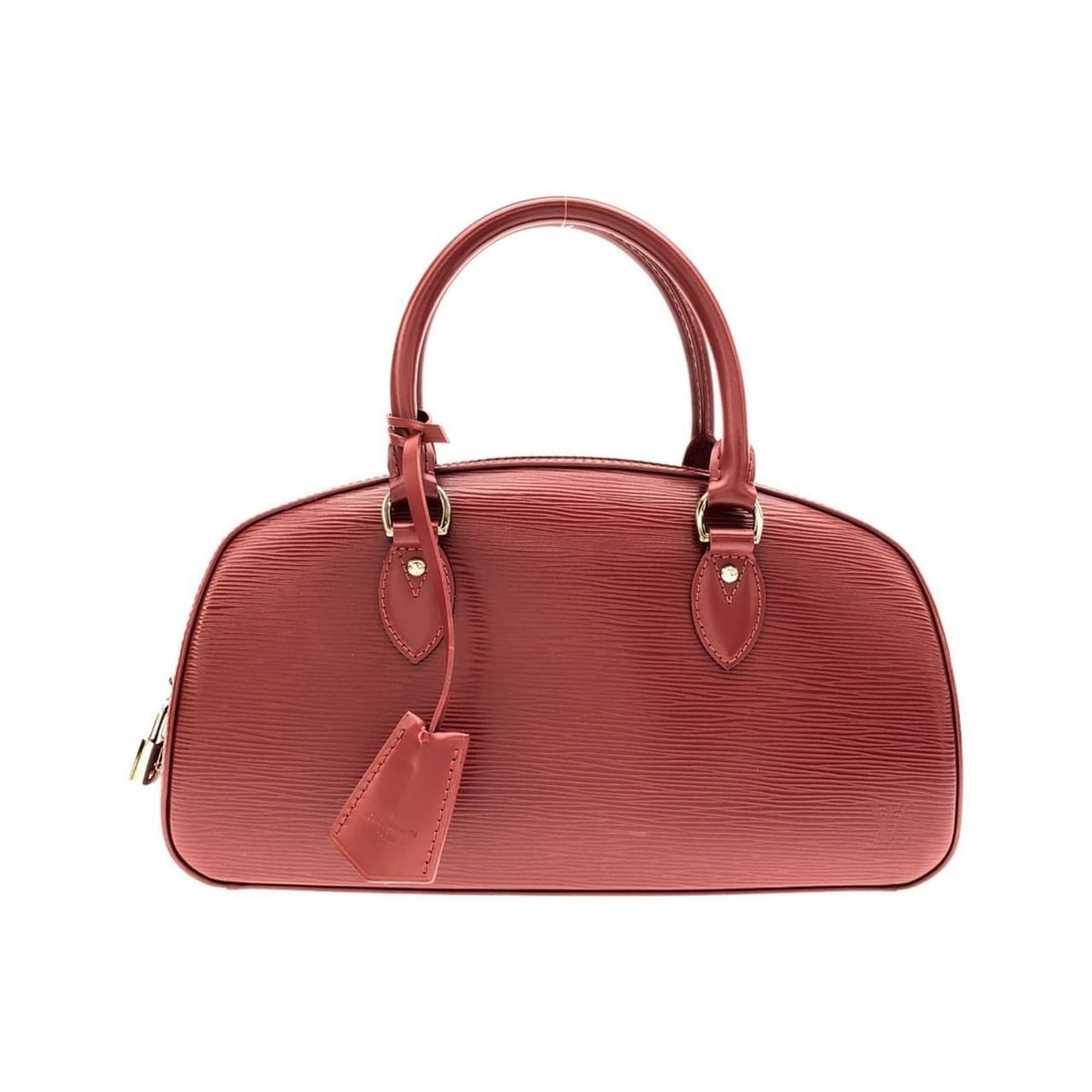Louis Vuitton Epi Jasmine M5285M Handbag: --- Catalog ---Category: SizeSize (HxWxD): 18cm x 29cm x 9cm / 7.08'' x 11.41'' x 3.54''Category: DesignType: HandbagColor: RubyGender: WomenMaterial: Leather Leather/Fur Type: Calf leatherCategory: