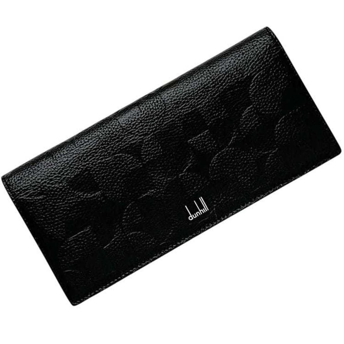Dunhill Bifold Long Wallet ec-25025 Black Optical DU22R2100ER 001 Belgrave Leather Embossed Men's: --- Catalog ---Category: SizeSize (HxWxD): 9.5cm x 19.5cm x 2cm / 3.74'' x 7.67'' x 0.78''Category: DesignType: Long wallet (bi-fold)Color: BlackGender: MenMaterial: Leather Category: GeneralMPN: DU22