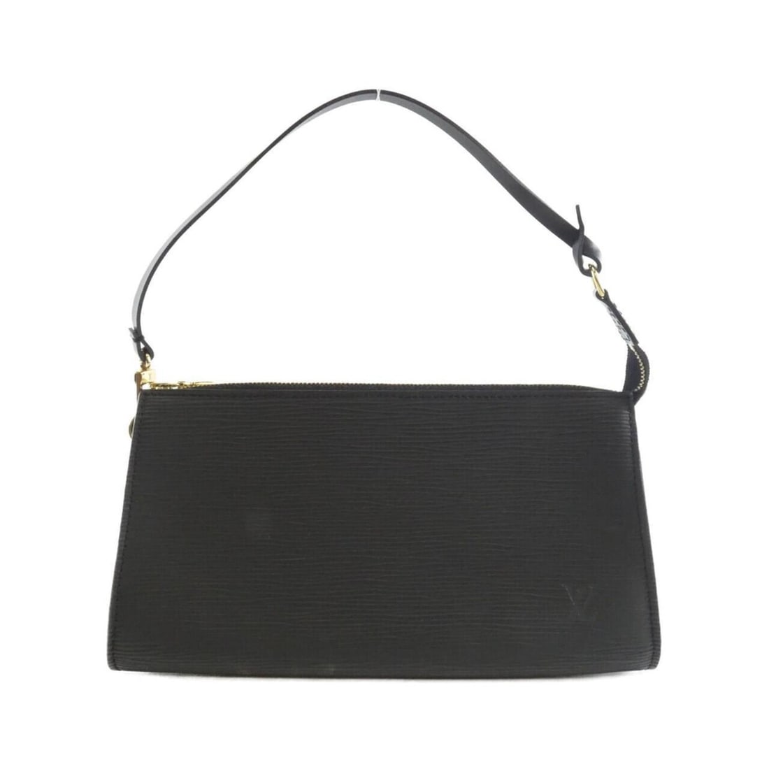 Louis Vuitton Epi Pochette Accessoires 24cm M52942 Accessory Pouch: --- Catalog ---Category: SizeWeight: 130g / 4.58oz.Size (HxWxD): 12cm x 24cm x 3cm / 4.72'' x 9.44'' x 1.18''Handle Length: 37cm / 14.56''Category: DesignType: Pochette, PouchColor: BlackGender: