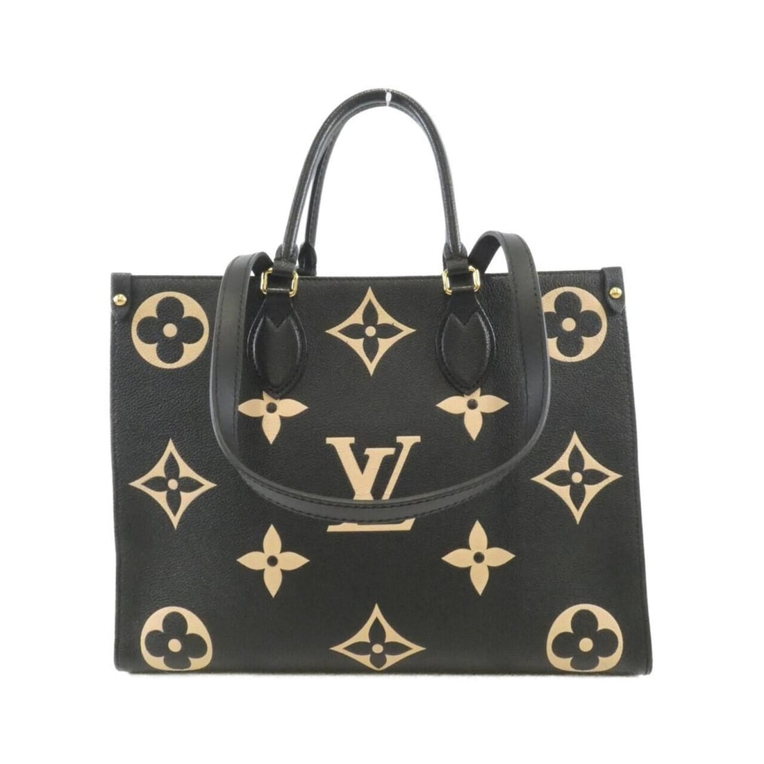 Louis Vuitton Two-Tone Monogram Empreinte On-the-Go MM M45495 Handbag: --- Catalog ---Category: SizeWeight: 920g / 2.02lb.Size (HxWxD): 26cm x 34cm x 14cm / 10.23'' x 13.38'' x 5.51''Strap Length: 56cm / 22.04''Handle Length: 31cm / 12.2''Category: DesignType: HandbagCol