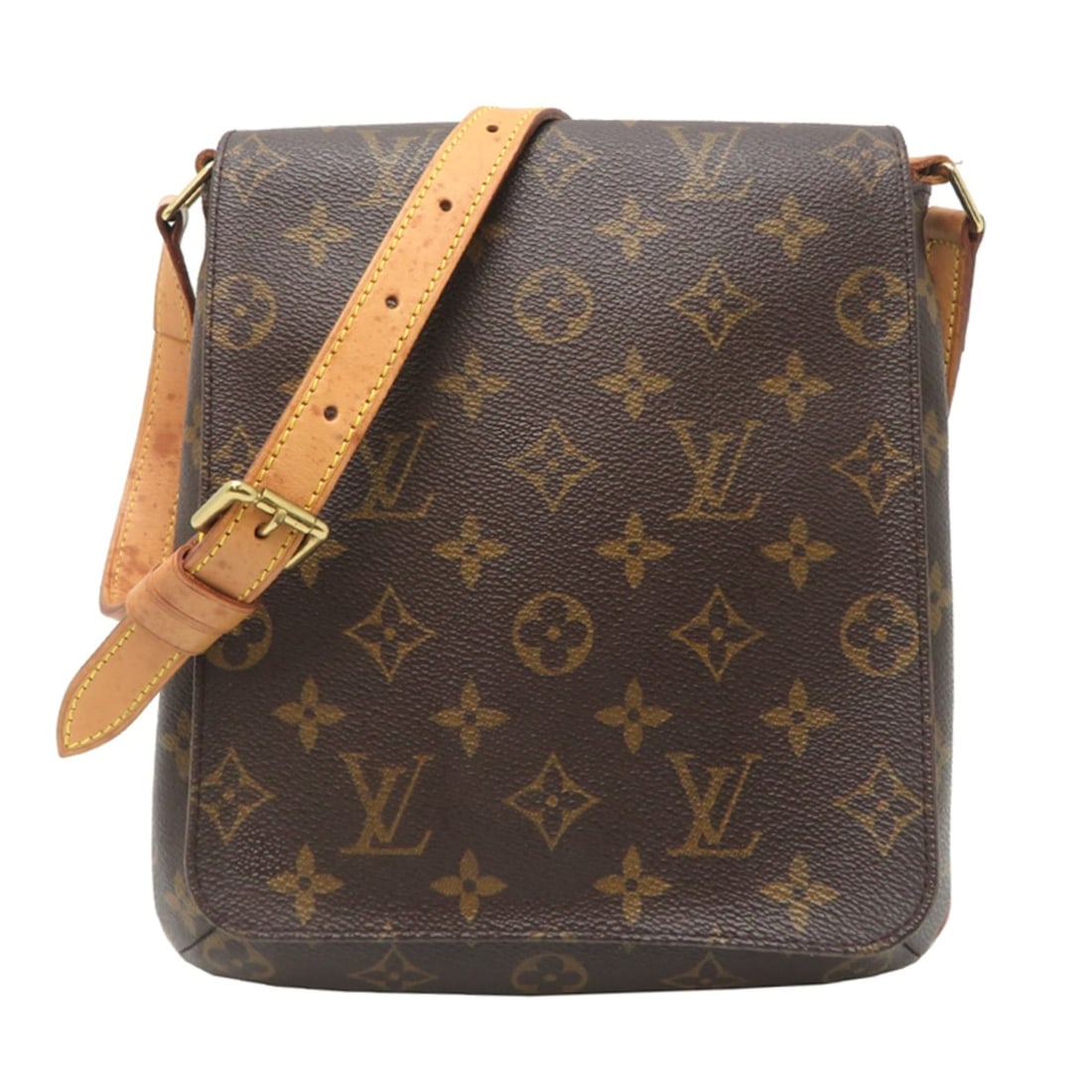 Louis Vuitton Musette Salsa Women's Shoulder Bag M51258 (Discontinued) Monogram Brown (1 of 9)