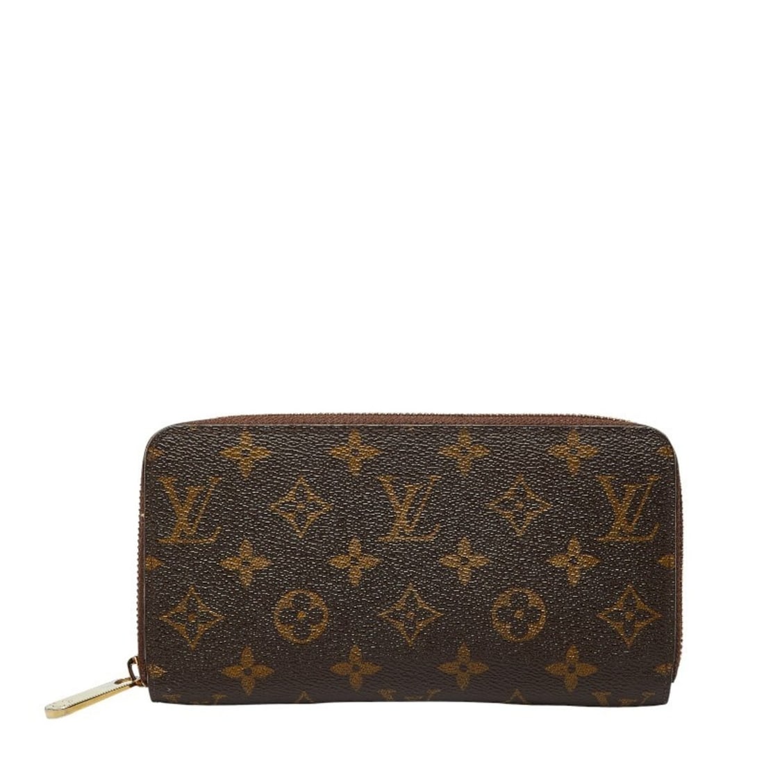 Louis Vuitton Monogram Zippy Wallet, Round Zipper Long Wallet M60017, Brown, Women's, LOUIS VUITTON (1 of 8)