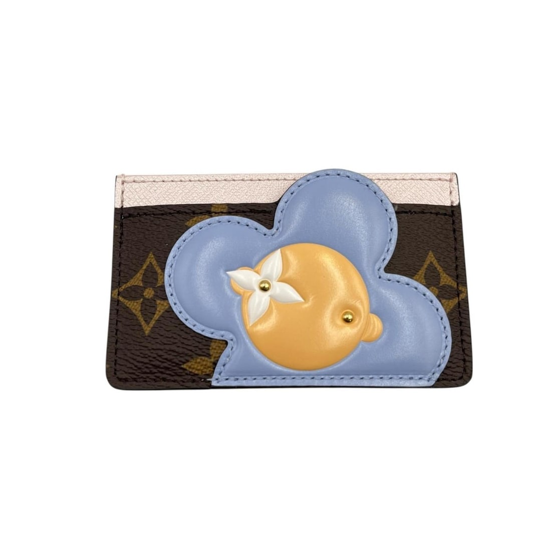 Louis Vuitton Porte Carte Vivienne Card Case M15345 Monogram Canvas Women's (1 of 11)