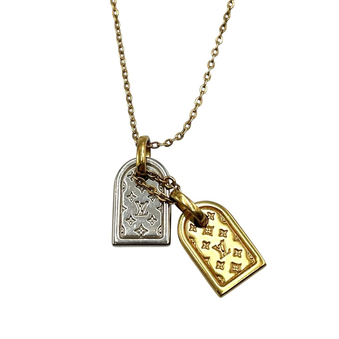 Louis Vuitton Collier Precious Necklace M63141 Metal Women's (1 of 10)