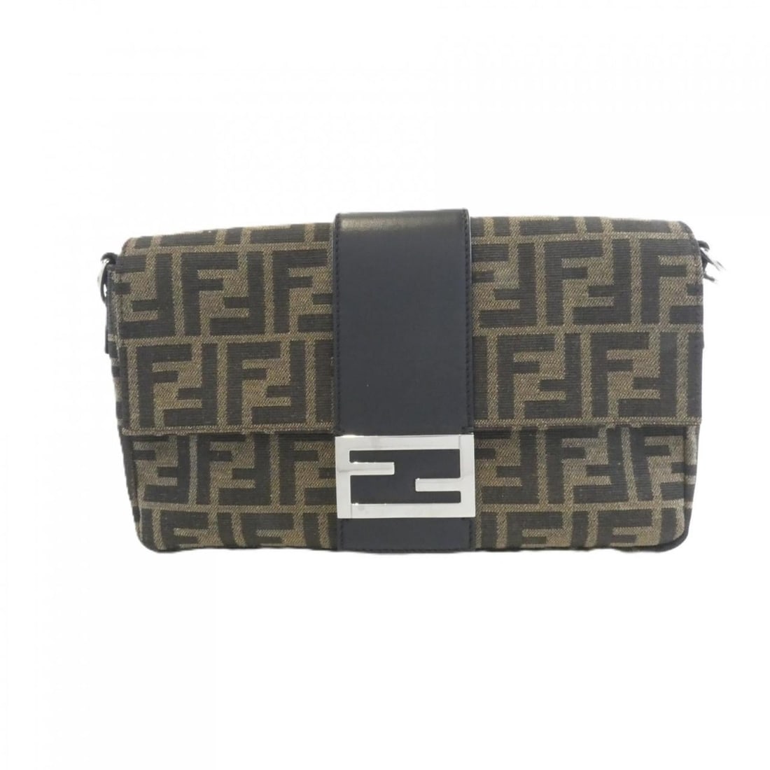 Fendi Baguette 7VA472 A9ZL waist bag: --- Catalog ---Category: SizeSize (HxWxD): 16cm x 24cm x 4cm / 6.29'' x 9.44'' x 1.57''Category: DesignType: Fanny packColor: BrownGender: WomenMaterial: Canvas , Leather Leather/Fur Type: CalfskinCat