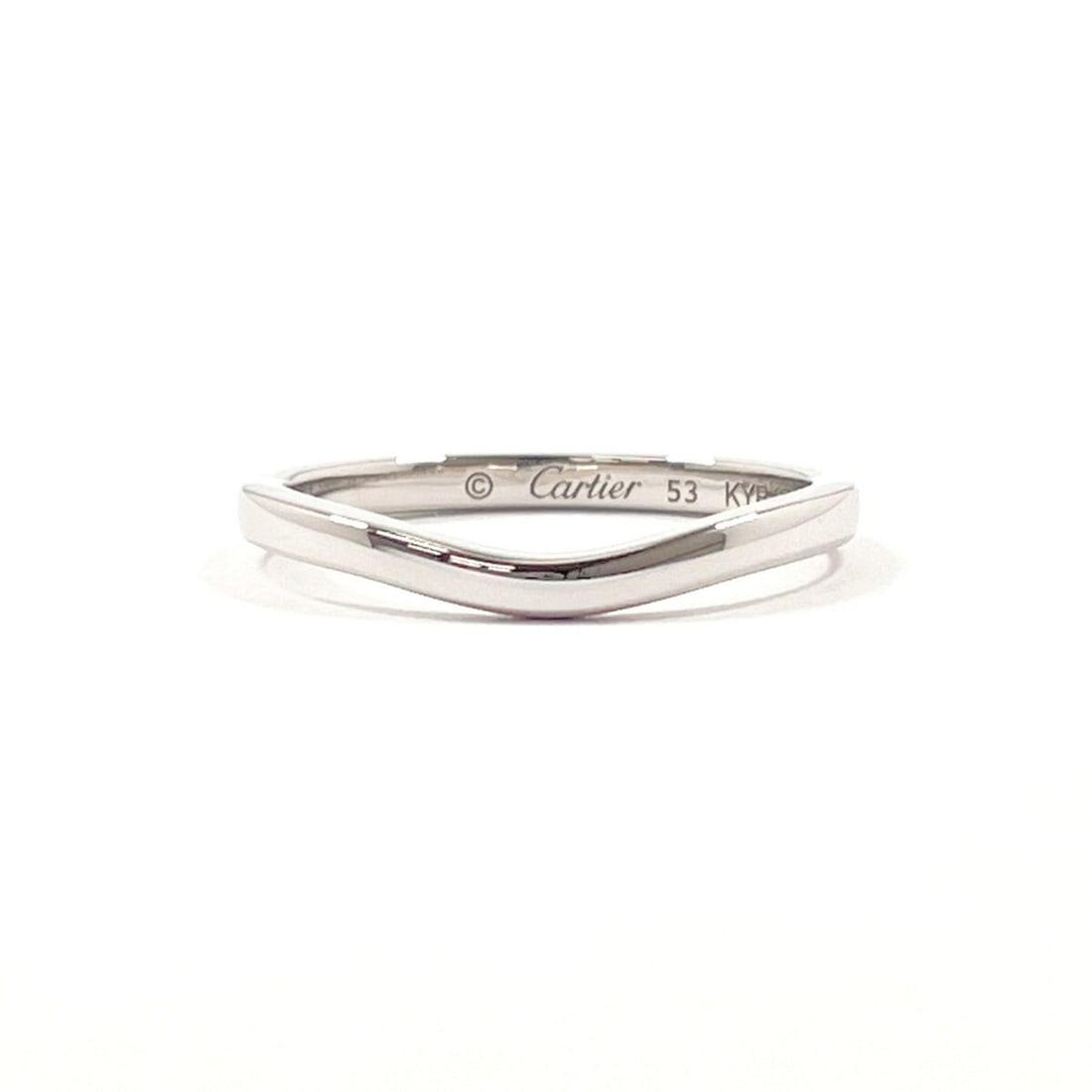 CARTIER Cartier Ballerina Wedding Ring CRB4092853, Pt950 Platinum, 12" Silver, Men's, F5129129: --- Catalog ---Category: SizeJP Size: 12US Size: 6.5Category: DesignType: Band ringColor: SilverGender: Men,WomenMaterial: Platinum 950Category: GeneralMPN: CRB4092853Brand: Cartier--- Item List ---Se