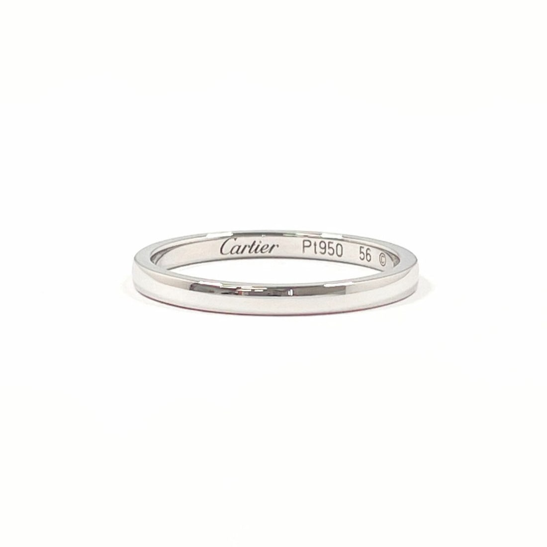 CARTIER 1895 Wedding Ring B4071956, Pt950 Platinum, 15.5mm, Silver, Men's, F5129126: --- Catalog ---Category: SizeUS Size: 8Brand Size: 56Category: DesignType: Band ringColor: SilverGender: MenMaterial: Platinum 950Category: GeneralMPN: B4071956Brand: Cartier--- Item List ---Section: