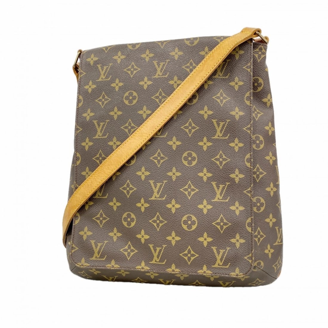 Louis Vuitton Monogram Musette Shoulder Bag M51256 Brown Women's (1 of 15)