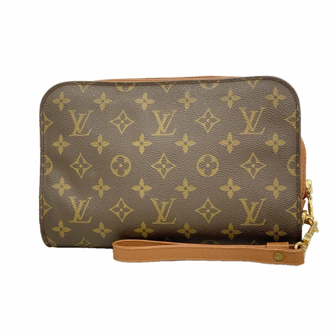 Louis Vuitton Monogram Orsay Clutch Bag M51790 Brown Men's (1 of 13)