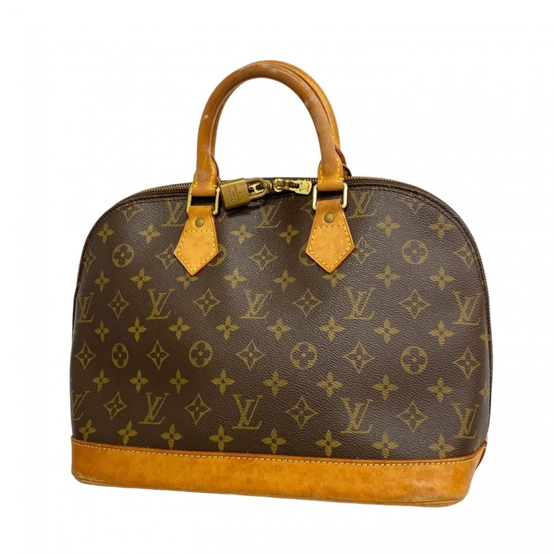Louis Vuitton Monogram Alma Handbag M51130 Brown Women's (1 of 17)