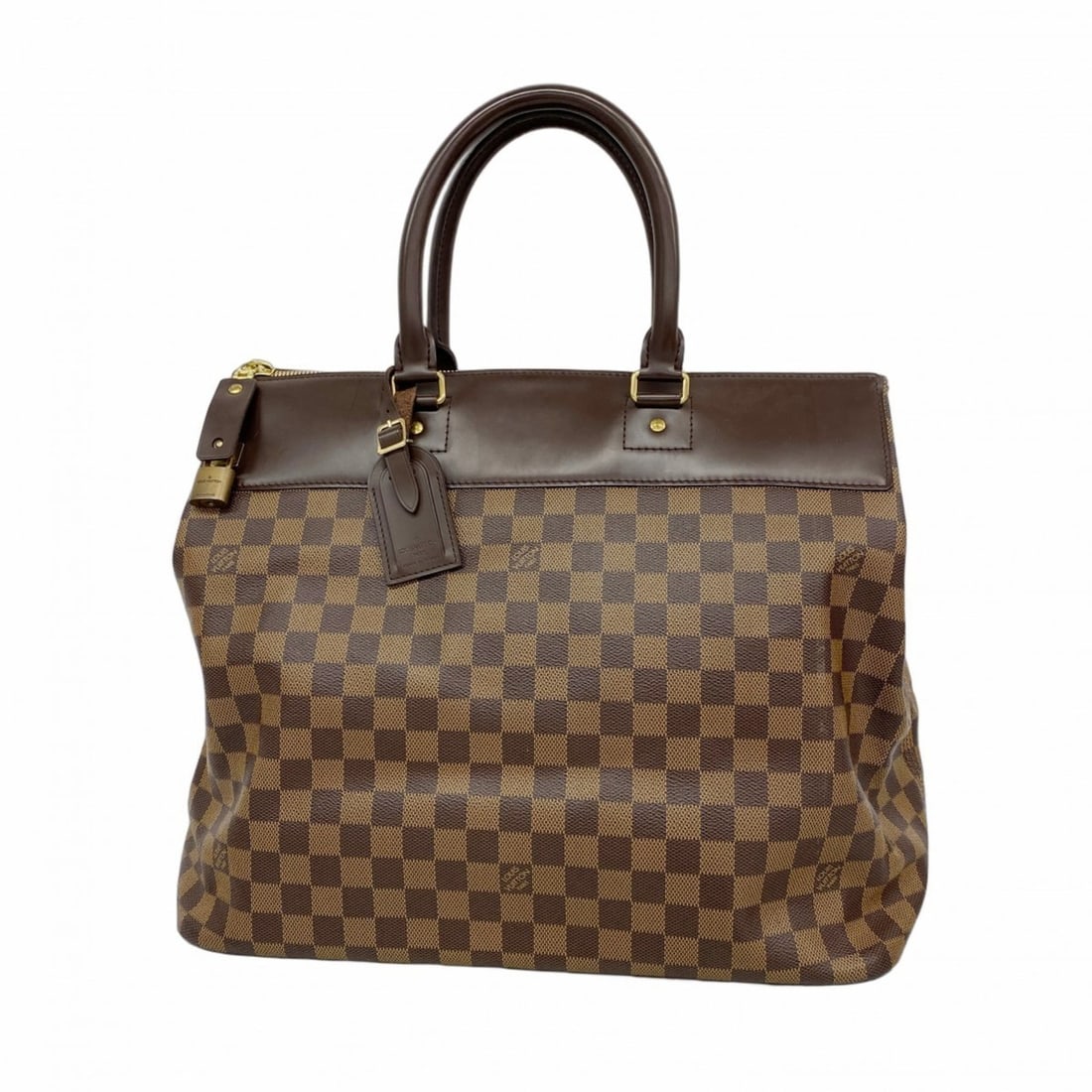 Louis Vuitton Damier Greenwich PM Boston Bag N41165 Ebene for Men and Women: --- Catalog ---Category: SizeSize (HxWxD): 35cm x 38cm x 23cm / 13.77'' x 14.96'' x 9.05''Category: DesignType: Boston bagColor: EbeneGender: Men,WomenCategory: GeneralMPN: N41165Brand: Louis Vuitton-