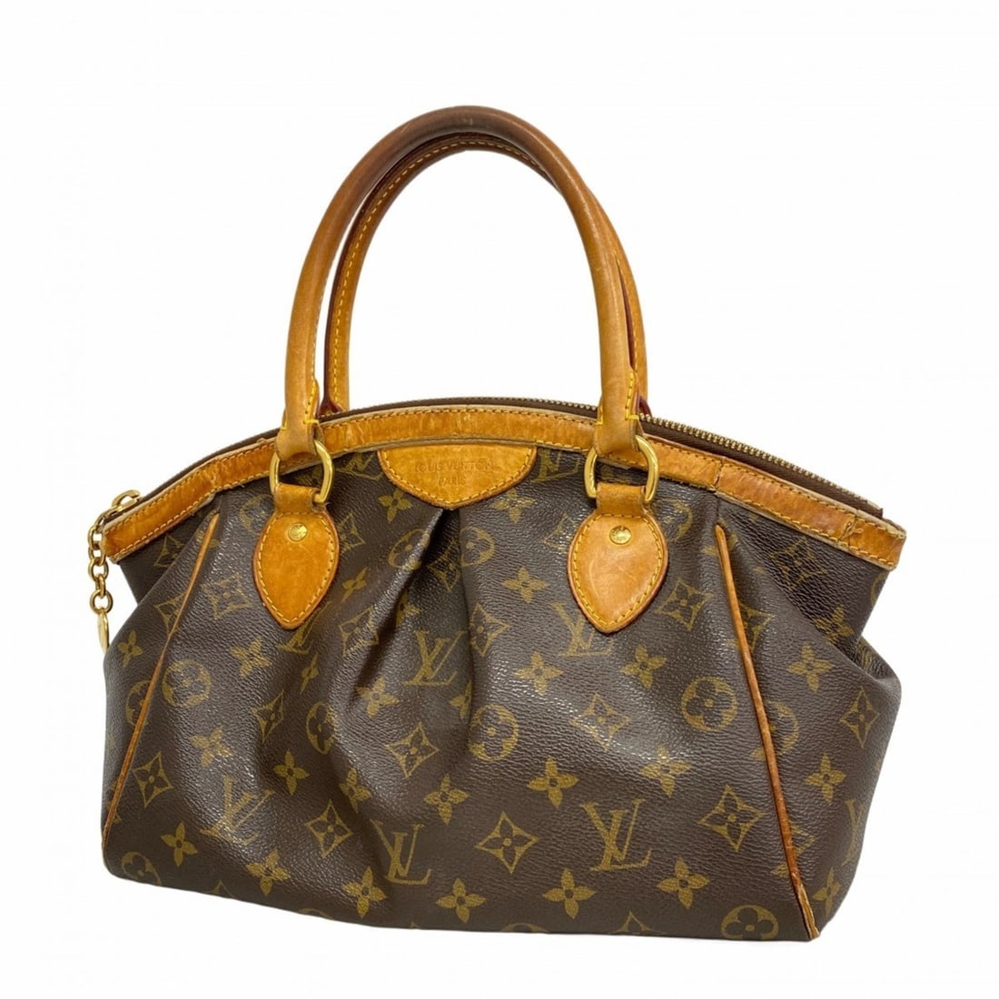 Louis Vuitton Monogram Tivoli PM Handbag M40143 Brown Women's (1 of 13)