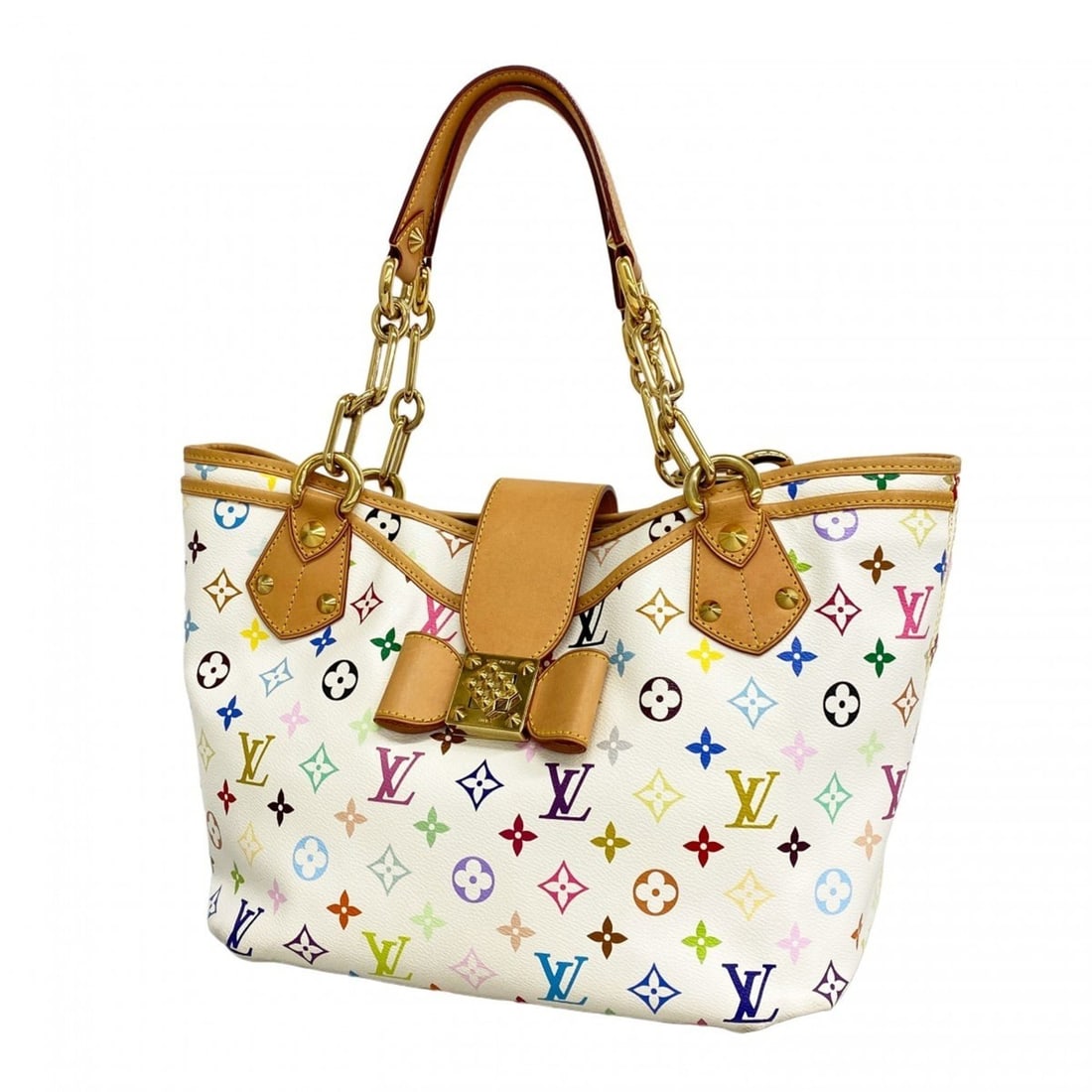 Louis Vuitton Monogram Multicolore Annie GM Tote Bag M40303 Bron Women's: --- Catalog ---Category: SizeSize (HxWxD): 24cm x 33cm x 20cm / 9.44'' x 12.99'' x 7.87''Category: DesignType: Tote bagColor: BlancGender: WomenCategory: GeneralMPN: M40303Brand: Louis Vuitton--- Item