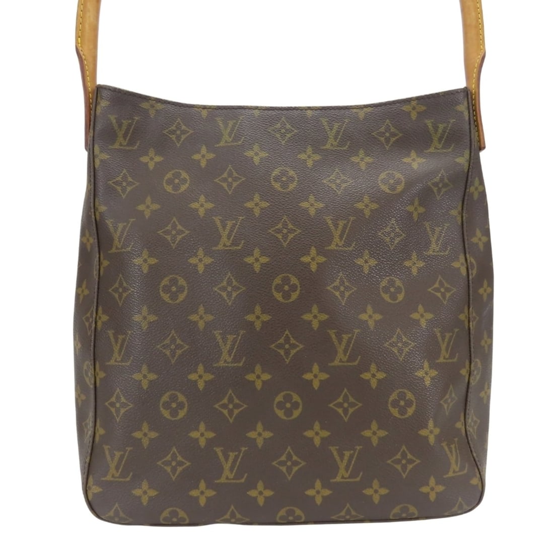 Louis Vuitton Looping GM Shoulder Bag M51145 Monogram Brown One-Shoulder for Women LOUIS VUITTON: --- Catalog ---Category: SizeSize (HxWxD): 31cm x 28.5cm x 10.5cm / 12.2'' x 11.22'' x 4.13''Category: DesignType: Shoulder bagColor: Brown, MonogramGender: WomenMaterial: Monogram , Leather Category: