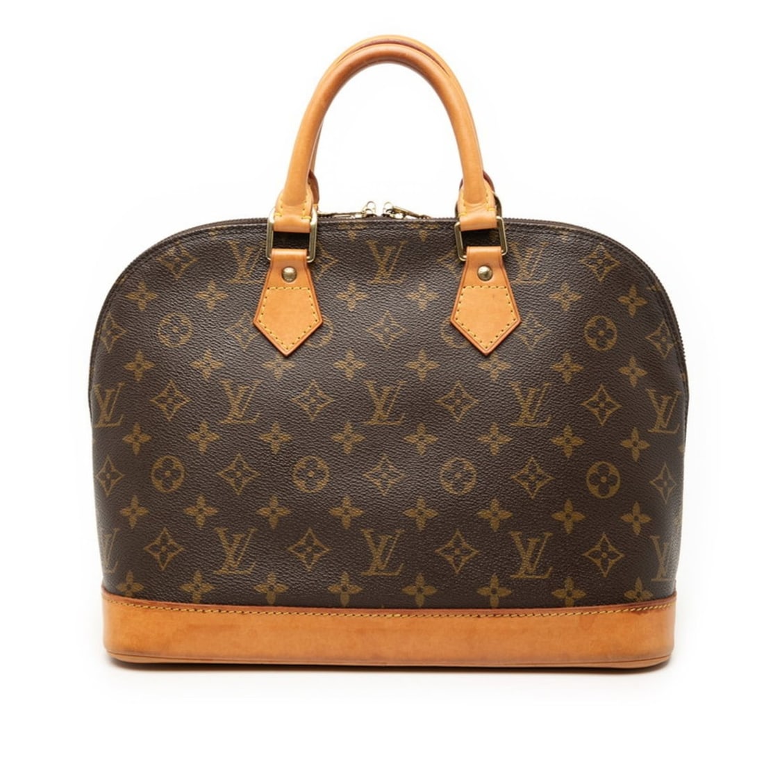 Louis Vuitton Monogram Alma PM Handbag M51130 Brown Leather Women's LOUIS VUITTON (1 of 10)