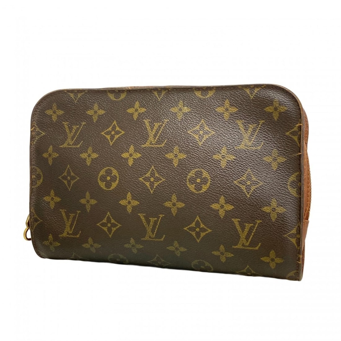 Louis Vuitton Monogram Orsay Clutch Bag M51790 Brown Men's (1 of 12)