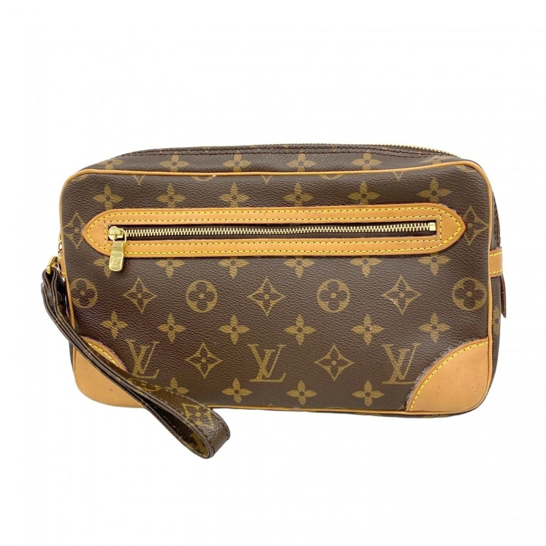 Louis Vuitton Monogram Marly Dragonne GM Clutch Bag M51825 Brown Men's: --- Catalog ---Category: SizeSize (HxWxD): 15.5cm x 26cm x 4.5cm / 6.1'' x 10.23'' x 1.77''Category: DesignType: Clutch bagColor: BrownGender: MenCategory: GeneralMPN: M51825Brand: Louis Vuitton--- It