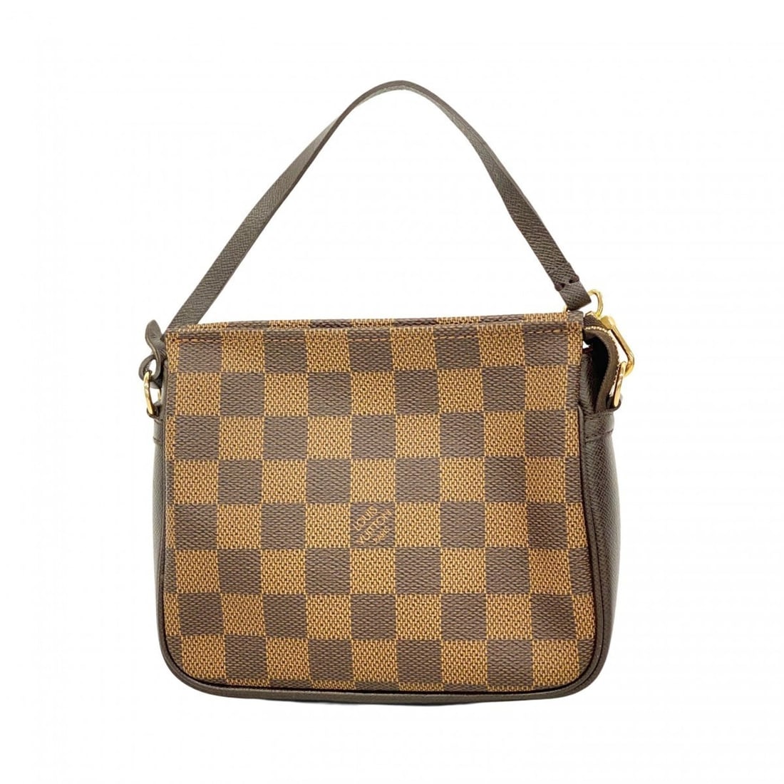 Louis Vuitton Damier Truth Makeup Bag/Pouch N51982 Ebene Women's: --- Catalog ---Category: SizeSize (HxWxD): 14cm x 16.5cm x 5.5cm / 5.51'' x 6.49'' x 2.16''Category: DesignType: PouchColor: EbeneGender: WomenCategory: GeneralMPN: N51982Brand: Louis Vuitton--- Item