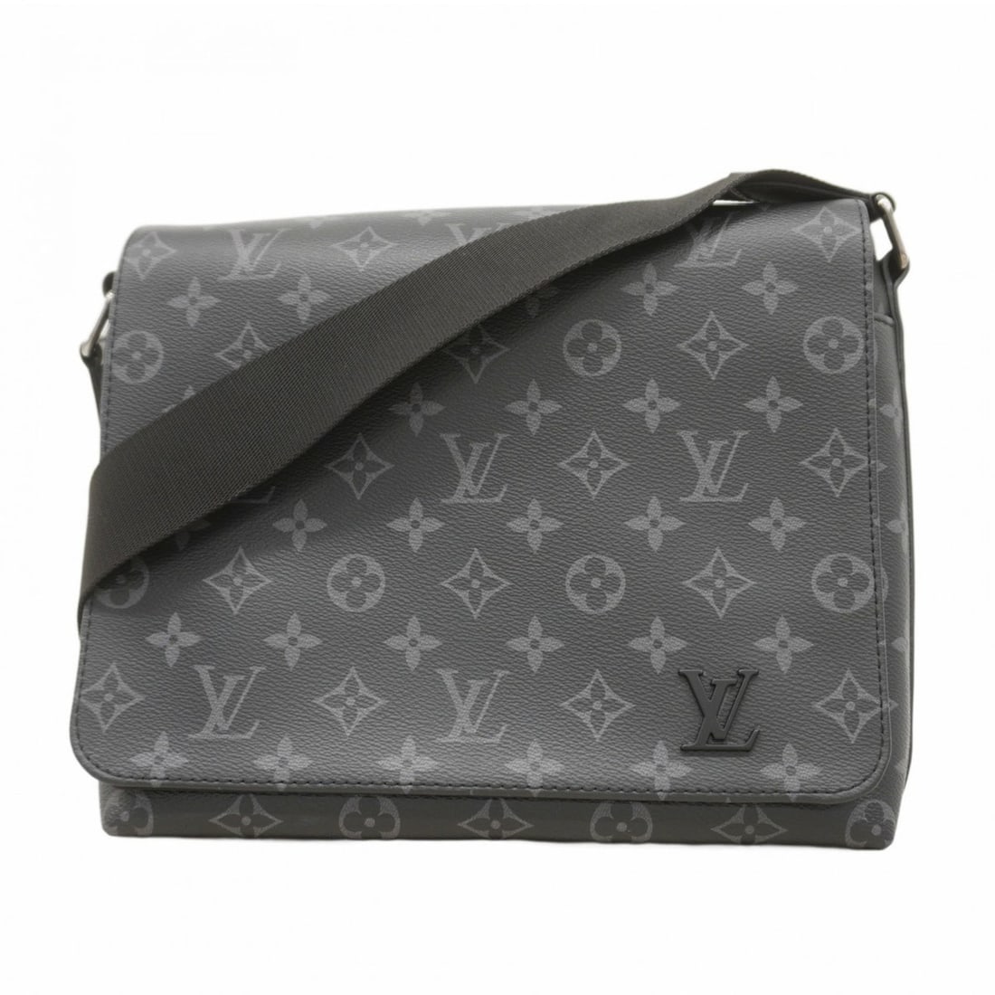 Louis Vuitton Monogram Eclipse District PM NV2 Shoulder Bag M45272 Black Men's: --- Catalog ---Category: SizeSize (HxWxD): 23cm x 25cm x 7cm / 9.05'' x 9.84'' x 2.75''Category: DesignType: Shoulder bagColor: BlackGender: MenCategory: GeneralMPN: M45272Brand: Louis Vuitton--- Item
