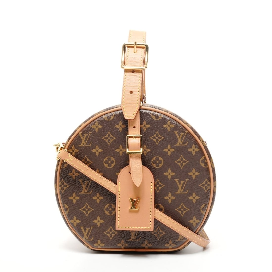 Louis Vuitton Petite Boite Chapeau Monogram Shoulder Bag, 2019, M43514, Brown (1 of 12)