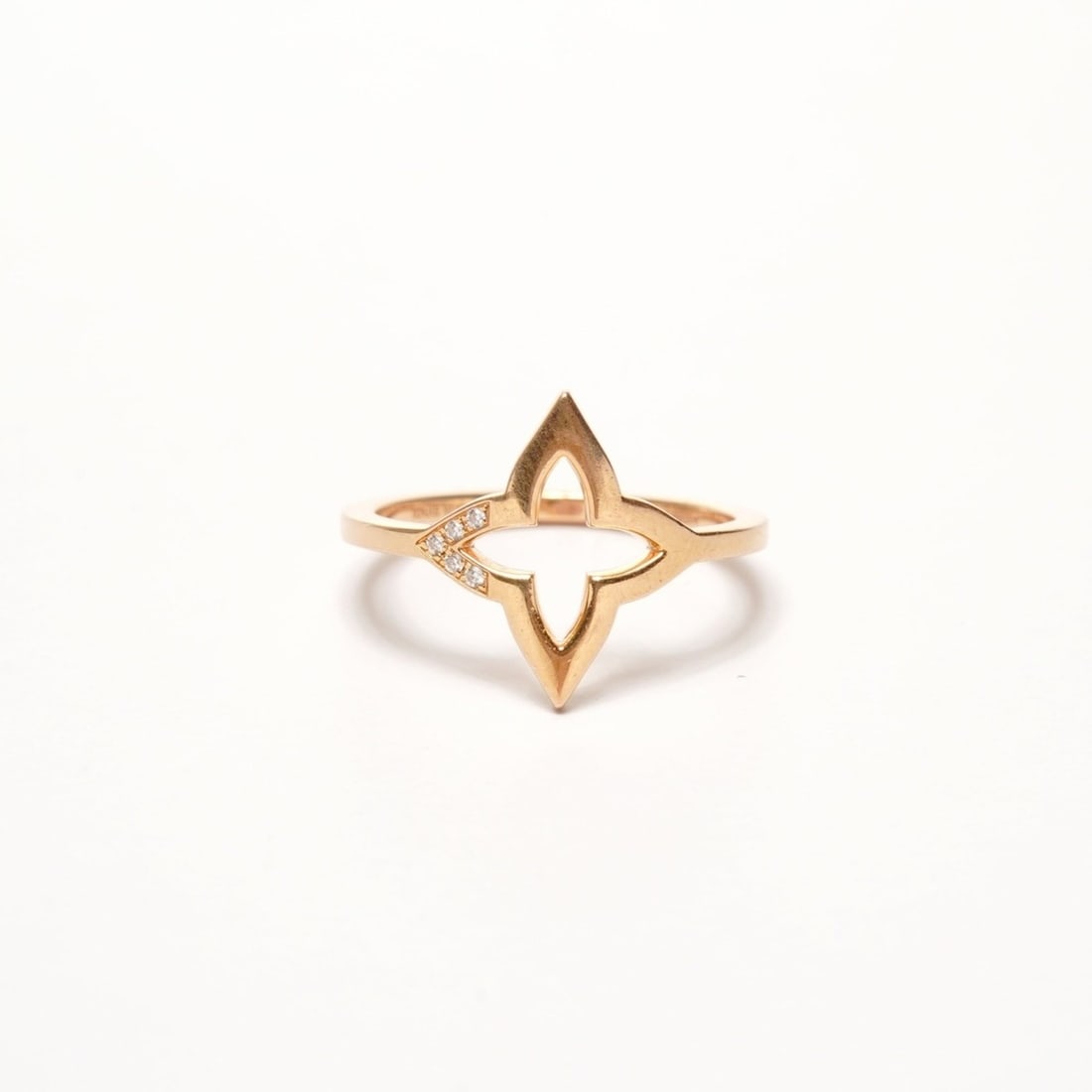 Louis Vuitton Blossom 750K18 Gold Ring with Diamonds #14 (1 of 12)