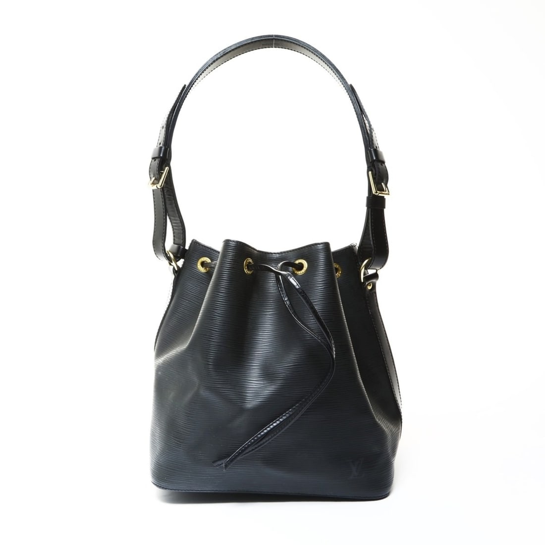Louis Vuitton Petit Noe Epi Shoulder Bag (2001) in Black (1 of 13)