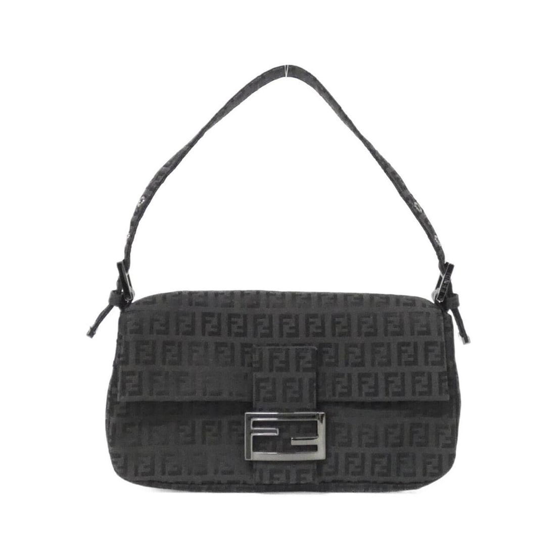 Fendi 8BR000 019 handbag: --- Catalog ---Category: SizeSize (HxWxD): 13cm x 25cm x 4cm / 5.11'' x 9.84'' x 1.57''Category: DesignType: HandbagColor: BlackGender: WomenMaterial: Canvas Category: GeneralMPN: 8BR000 019Brand: Fen