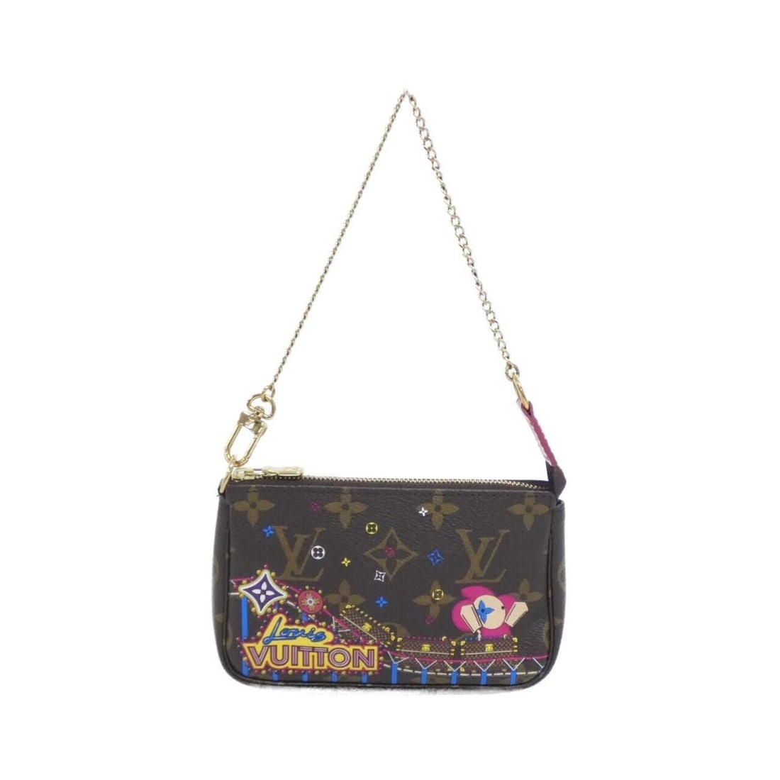 Louis Vuitton Monogram (Holiday) Mini Pochette Accessoires 2020AW M69752 Accessory Pouch (1 of 16)