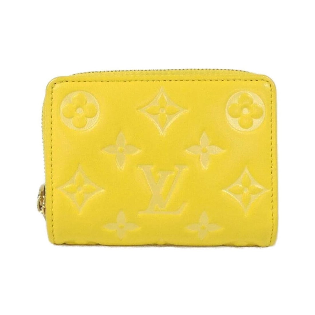 Louis Vuitton Coussin (Super Lucky Day) Portefeuille Lou M13792 Wallet: --- Catalog ---Category: SizeSize (HxWxD): 8.5cm x 11cm x 3.5cm / 3.34'' x 4.33'' x 1.37''Category: DesignType: Wallet (bi-fold)Color: YellowGender: Men,WomenMaterial: Leather Leather/Fur Type: Lamb l