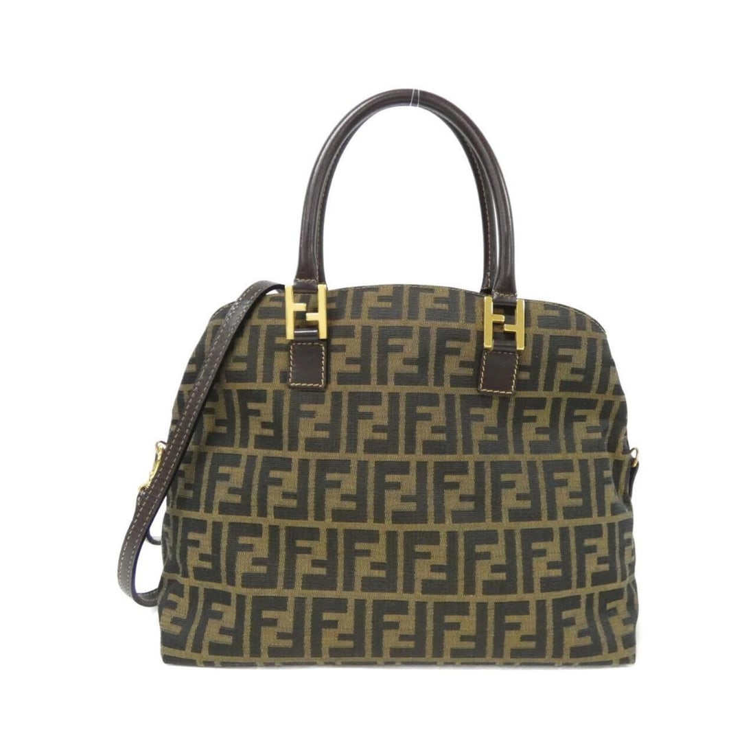 Fendi handbags: --- Catalog ---Category: SizeSize (HxWxD): 25cm x 32cm x 13.5cm / 9.84'' x 12.59'' x 5.31''Category: DesignType: HandbagColor: BrownGender: Women,MenMaterial: Canvas Hardware Color: GoldCategory: