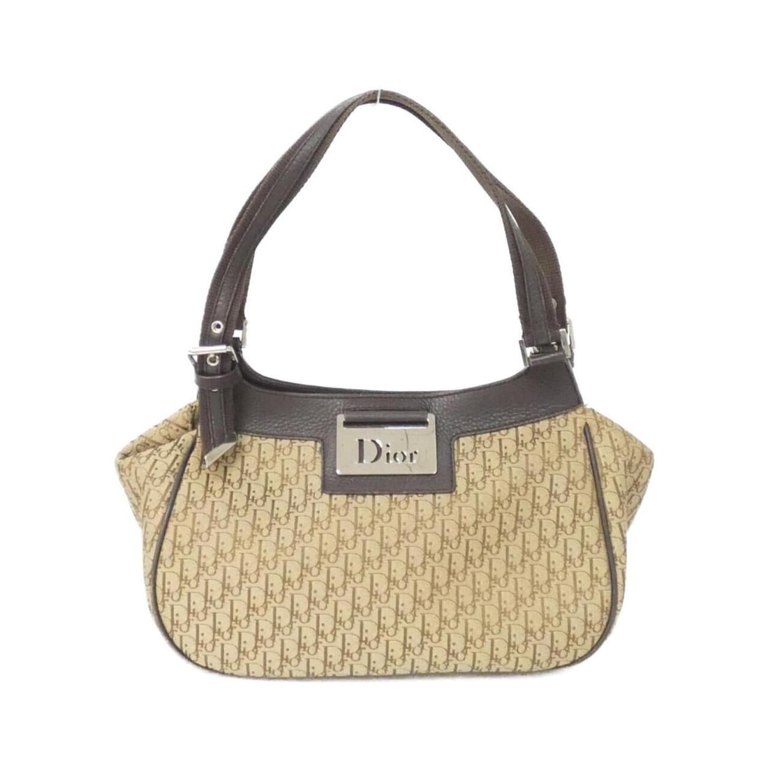 Christian Dior handbags: --- Catalog ---Category: SizeSize (HxWxD): 17cm x 26cm x 12cm / 6.69'' x 10.23'' x 4.72''Category: DesignType: HandbagColor: BrownGender: WomenMaterial: Canvas , Leather Hardware Color: