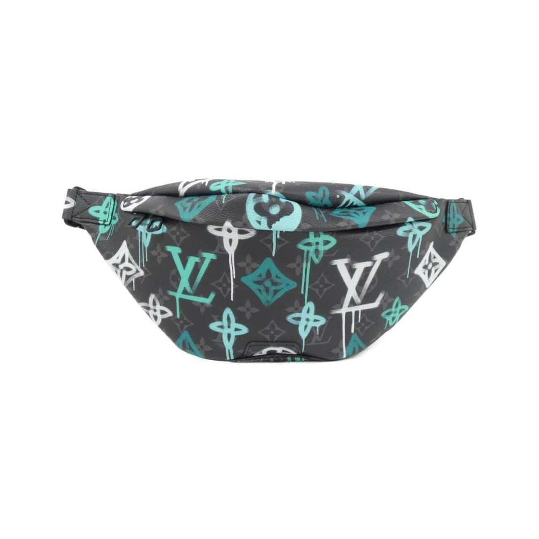 Louis Vuitton Monogram Eclipse (LV Graffiti Discovery Bum Bag PM M21397 Shoulder Bag): --- Catalog ---Category: SizeSize (HxWxD): 17cm x 40cm x 9cm / 6.69'' x 15.74'' x 3.54''Category: DesignType: Shoulder bagColor: BlackGender: Women,MenMaterial: Coated canvas Category: GeneralMPN: