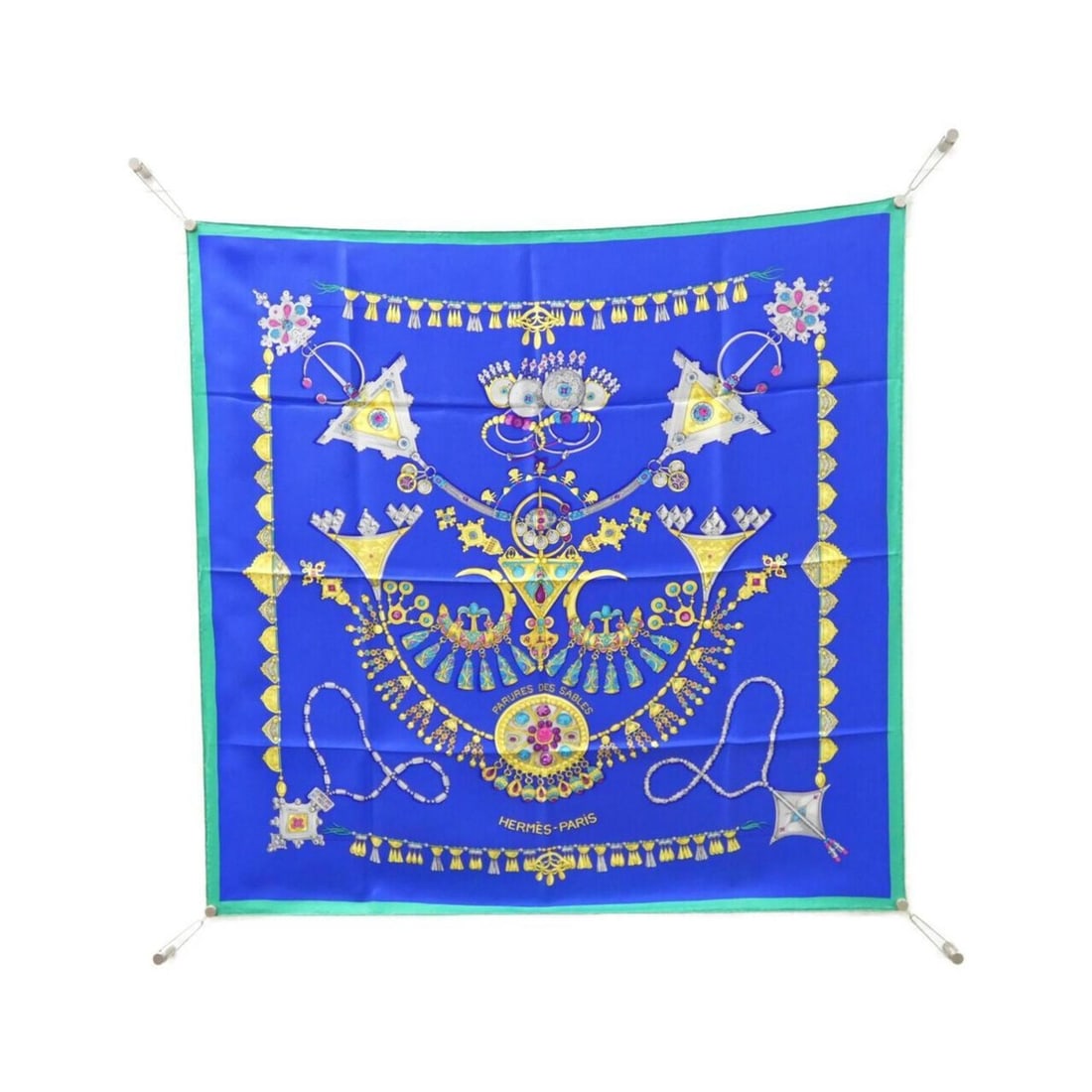 Hermes PARURES DES SABLES Carre Scarf Muffler (1 of 10)