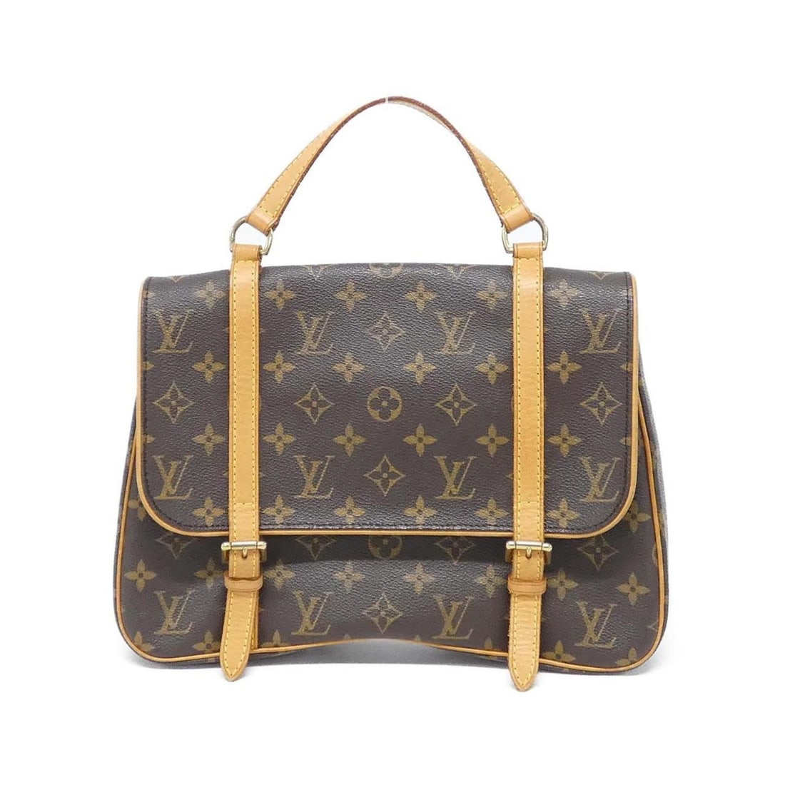 Louis Vuitton Monogram Marel Sac Ado M51158 Backpack: --- Catalog ---Category: SizeSize (HxWxD): 22cm x 31cm x 6cm / 8.66'' x 12.2'' x 2.36''Category: DesignType: BackpackColor: MarronGender: WomenMaterial: Coated canvas Hardware Color: GoldCategory: