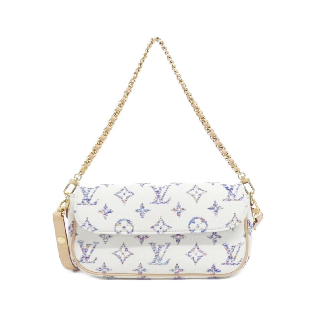 Louis Vuitton Tweed Monogram Multicolore Wallet on Chain Ivy M83499 Shoulder Bag (1 of 10)