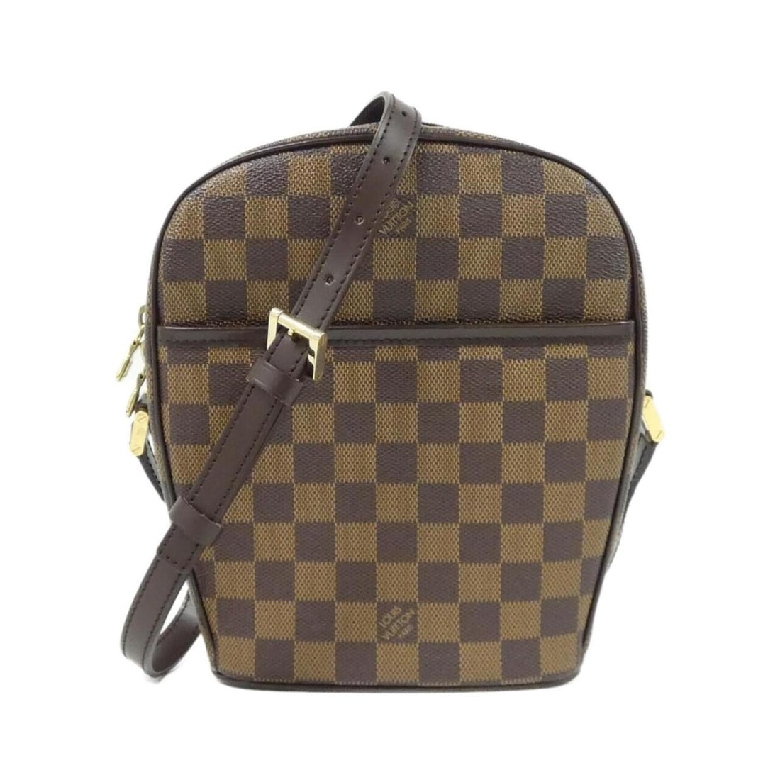 Louis Vuitton Damier Ipanema PM N51294 Shoulder Bag: --- Catalog ---Category: SizeSize (HxWxD): 22cm x 19cm x 8cm / 8.66'' x 7.48'' x 3.14''Category: DesignType: Shoulder bagColor: EbeneGender: WomenMaterial: Coated canvas Hardware Color: GoldCategory: