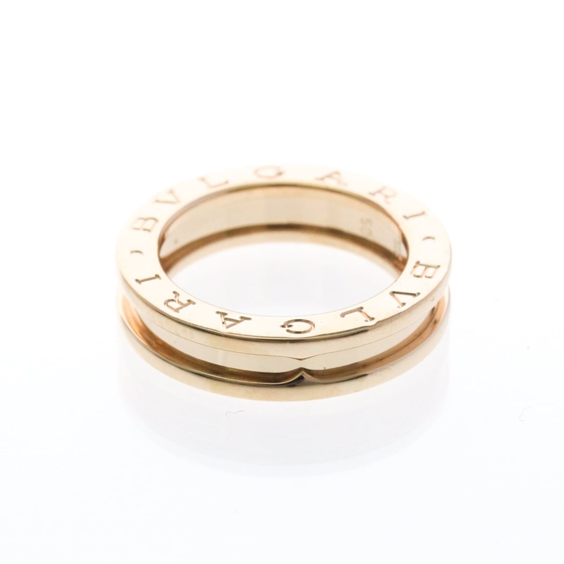 Bvlgari B.zero1 XS Gold Fashion No Stone Band Ring Pink Gold: --- Catalog ---Category: SizeWidth: 4.9mm / 0.19''Weight: 7.3g / 0.25oz.JP Size: 40US Size: 5.5Brand Size: 50Category: DesignType: Band ringColor: Pink goldStone: No StoneStyle: FashionGender: