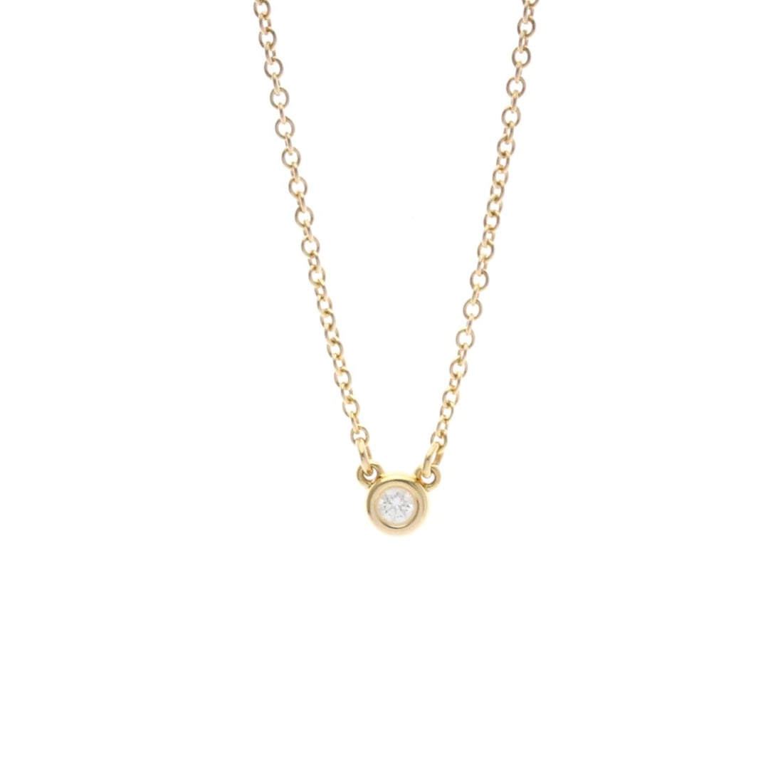 Tiffany Diamonds By The Yard Gold Diamond Men,Women Fashion Pendant Necklace (Pink Gold): --- Catalog ---Category: SizeWeight: 2.2g / 0.07oz.Pendant Size: 3.8mm x 3.8mm / 0.14'' x 0.14''Neck Circumference: 40.5 cm / 15.94''Category: DesignColor: Pink goldStone: DiamondStyle: FashionGender: