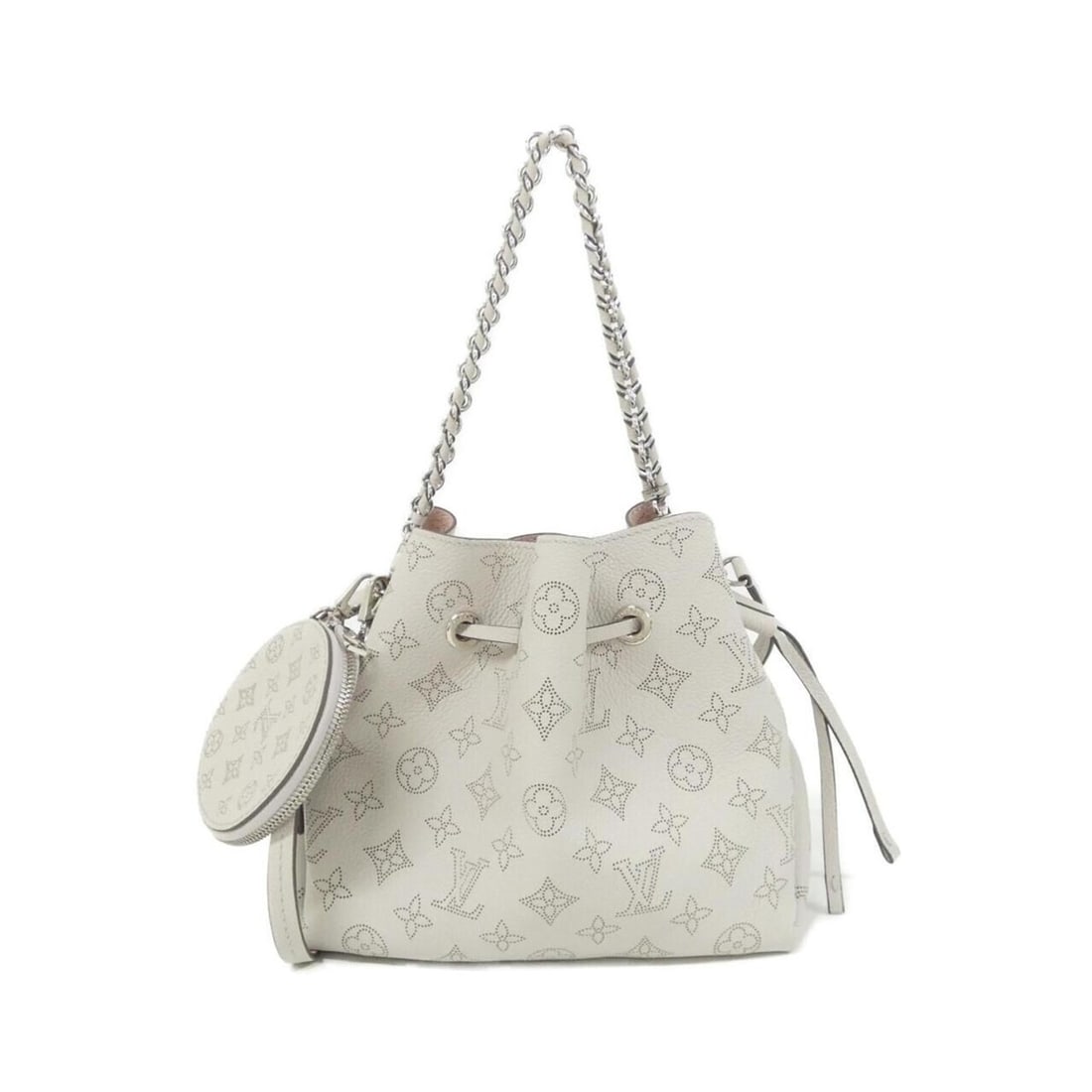Louis Vuitton Mahina Bella M57536 Shoulder Bag: --- Catalog ---Category: SizeWeight: 500g / 1.1lb.Size (HxWxD): 21cm x 22cm x 14cm / 8.26'' x 8.66'' x 5.51''Strap Length: 102cm - 117cm / 40.15'' - 46.06''Handle Length: 40cm / 15.74''Category: