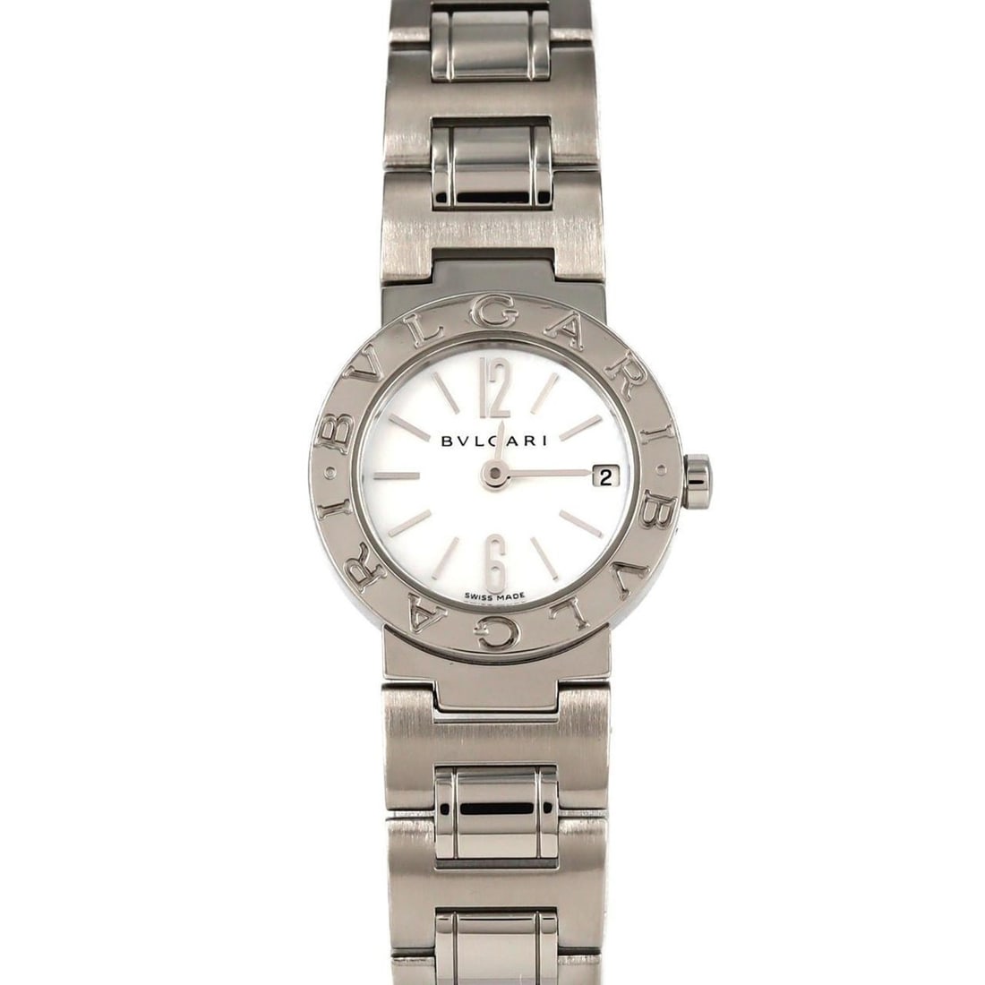 Bvlgari BB23SS BB23WSSD JN SS Quartz Watch: --- Catalog ---Category: SizeWrist Size: 14.5cm / 5.7''Case Diameter: 23mm / 0.91''Category: DesignType: WristwatchGender: WomenColor (Dial): Mother of pearlMaterial (Band): Stainless steelMaterial