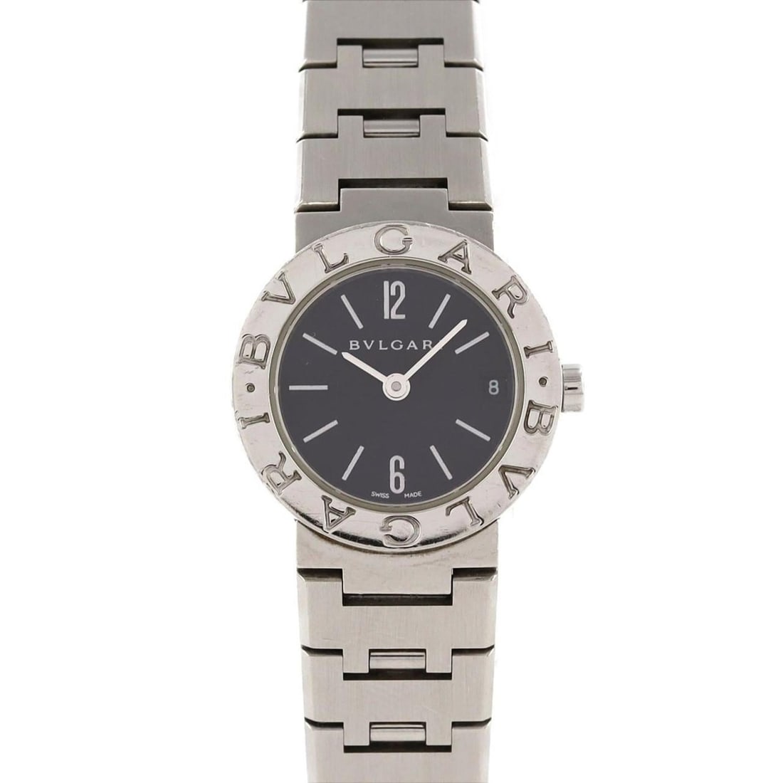 Bvlgari BB23SS BB23SSD SS Quartz Watch: --- Catalog ---Category: SizeWrist Size: 15.5cm / 6.1''Case Diameter: 23mm / 0.91''Category: DesignType: WristwatchGender: WomenColor (Dial): BlackMaterial (Band): Stainless steelMaterial (Case): Stai