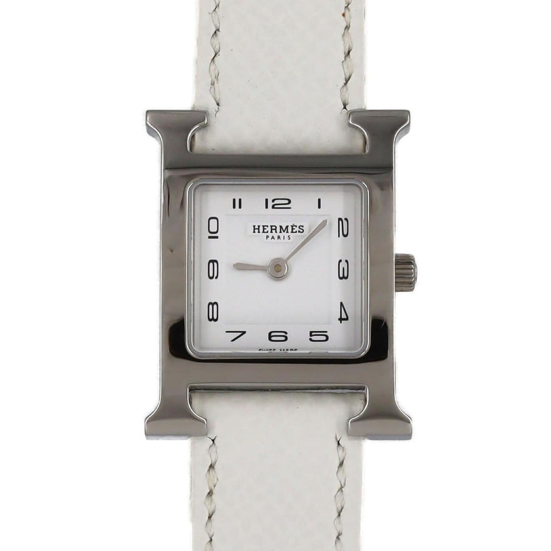 Hermès H Watch HH1.210 SS Quartz Wristwatch (1 of 12)