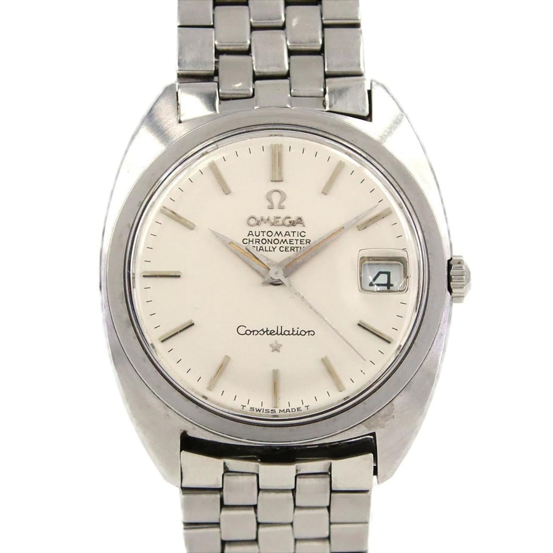 Omega Constellation Chronometer 168.017 Stainless Steel Automatic Watch: --- Catalog ---Category: SizeWrist Size: 17.5cm / 6.88''Case Diameter: 34.5mm / 1.36''Category: DesignType: WristwatchGender: MenColor (Dial): SilverMaterial (Band): Stainless steelMaterial (Case): St
