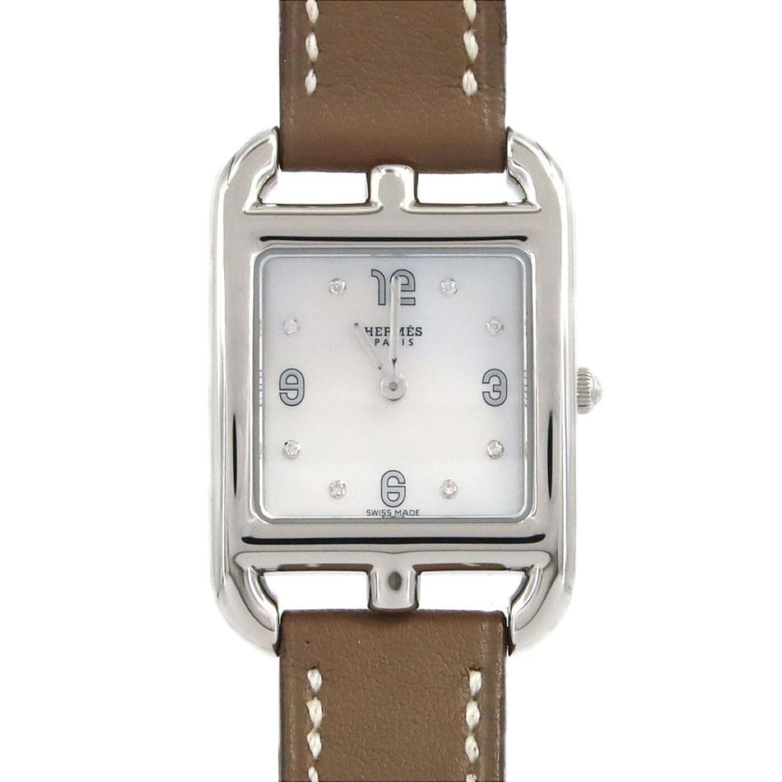 Hermès Cape Cod 8P CC1.210 Stainless Steel Quartz Watch (1 of 14)