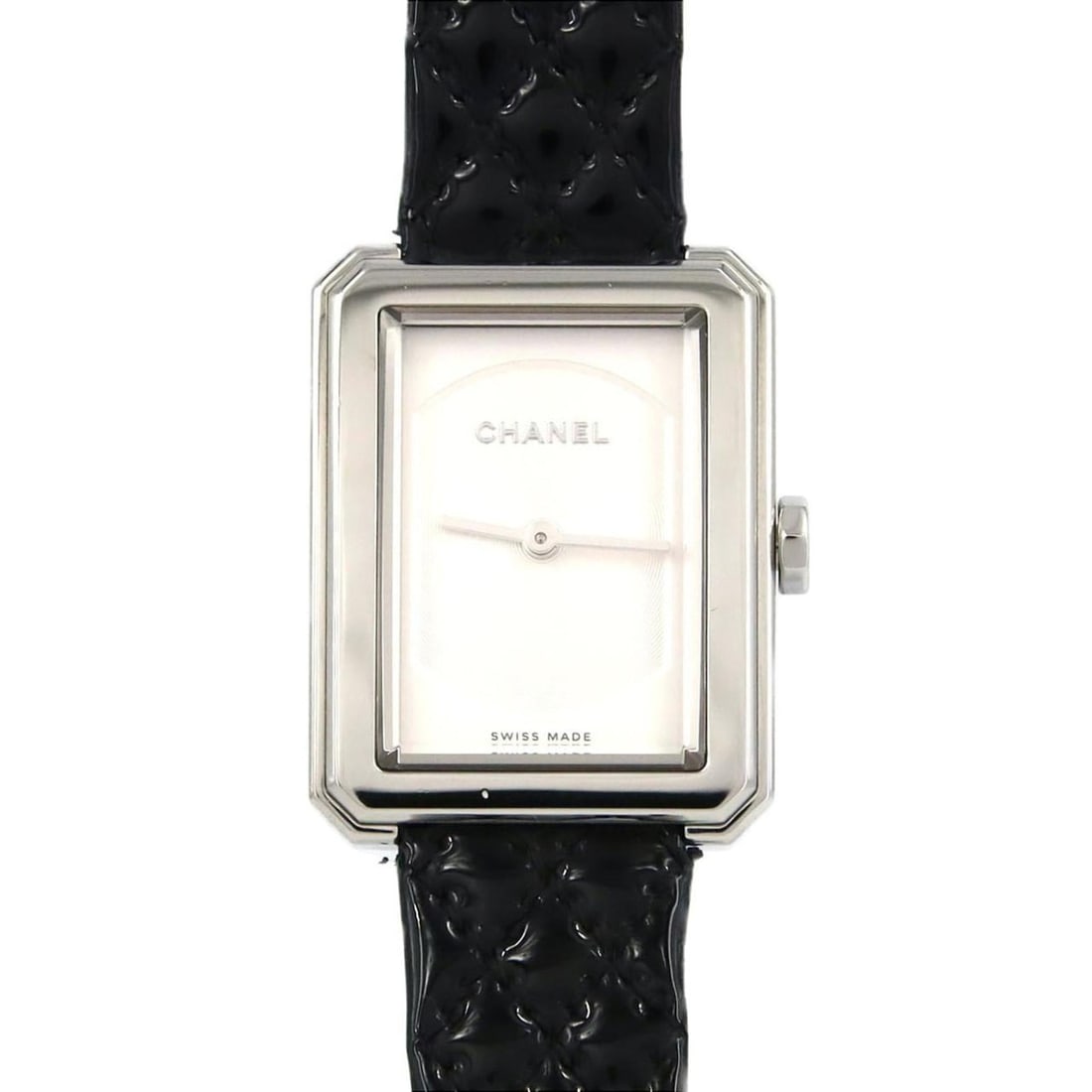 Chanel Boyfriend H6401 SS Quartz Watch: --- Catalog ---Category: SizeCase Diameter: 21.5mm / 0.85''Category: DesignType: WristwatchGender: WomenColor (Dial): SilverMaterial (Case): Stainless steelCategory: GeneralMPN: H6401Brand: ChanelCate