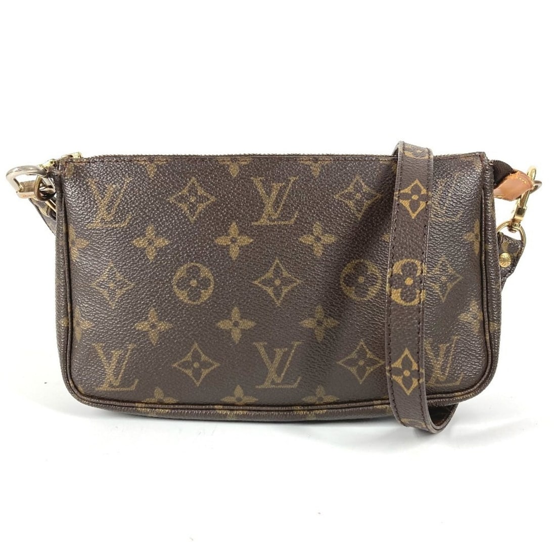 LOUIS VUITTON M51980 Monogram Pochette Accessoires, Crossbody Shoulder Bag, Accessory Pouch, Canvas,: --- Catalog ---Category: SizeSize (HxWxD): 20.5cm x 12cm / 8.07'' x 4.72''Category: DesignType: Pochette, Pouch, Shoulder bagColor: Brown, MonogramGender: Men,WomenMaterial: Monogram Category: General