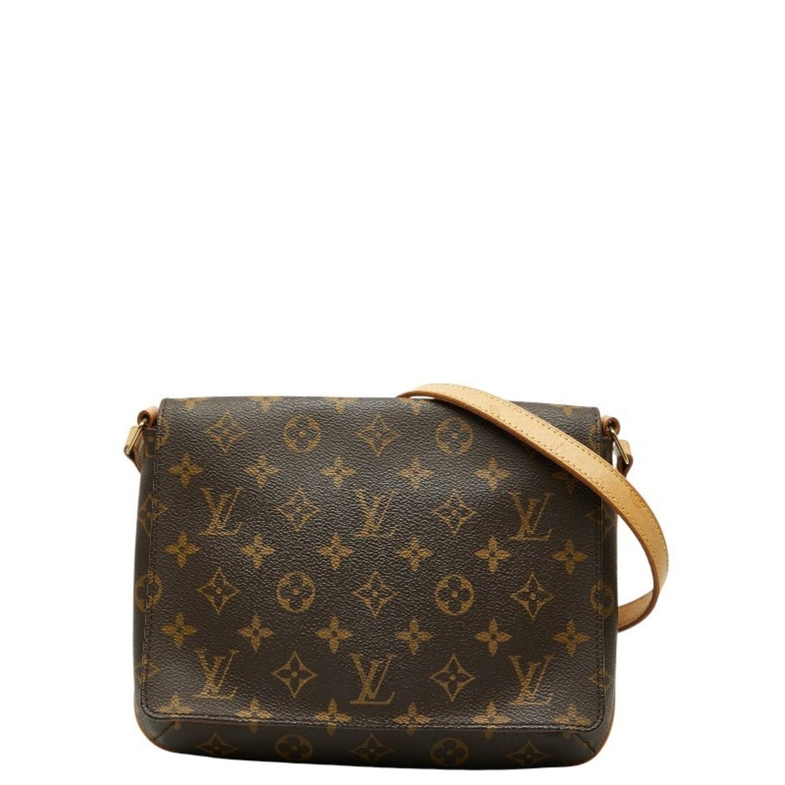 Louis Vuitton Monogram Musette Tango Short Shoulder Bag M51257 Brown Leather Women's LOUIS VUITTON: --- Catalog ---Category: SizeSize (HxWxD): 20cm x 26cm x 4cm / 7.87'' x 10.23'' x 1.57''Category: DesignType: Shoulder bagColor: BrownGender: WomenMaterial: PVC , Leather Category: GeneralMPN: M51257B