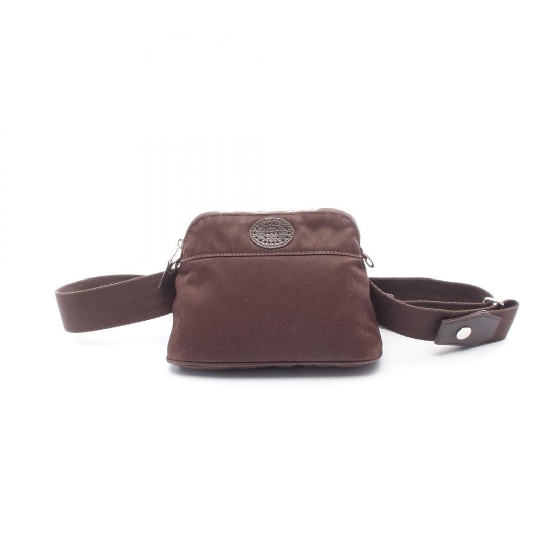 Hermes Hermès Bolide Santur Golf Waist Bag, Canvas Toile Chevron Chevron, Women's, Brown: --- Catalog ---Category: SizeSize (HxWxD): 13cm x 19cm x 5cm / 5.11'' x 7.48'' x 1.96''Category: DesignType: Fanny packColor: BrownGender: WomenMaterial: Toile chevron , Canvas Category: GeneralBrand: