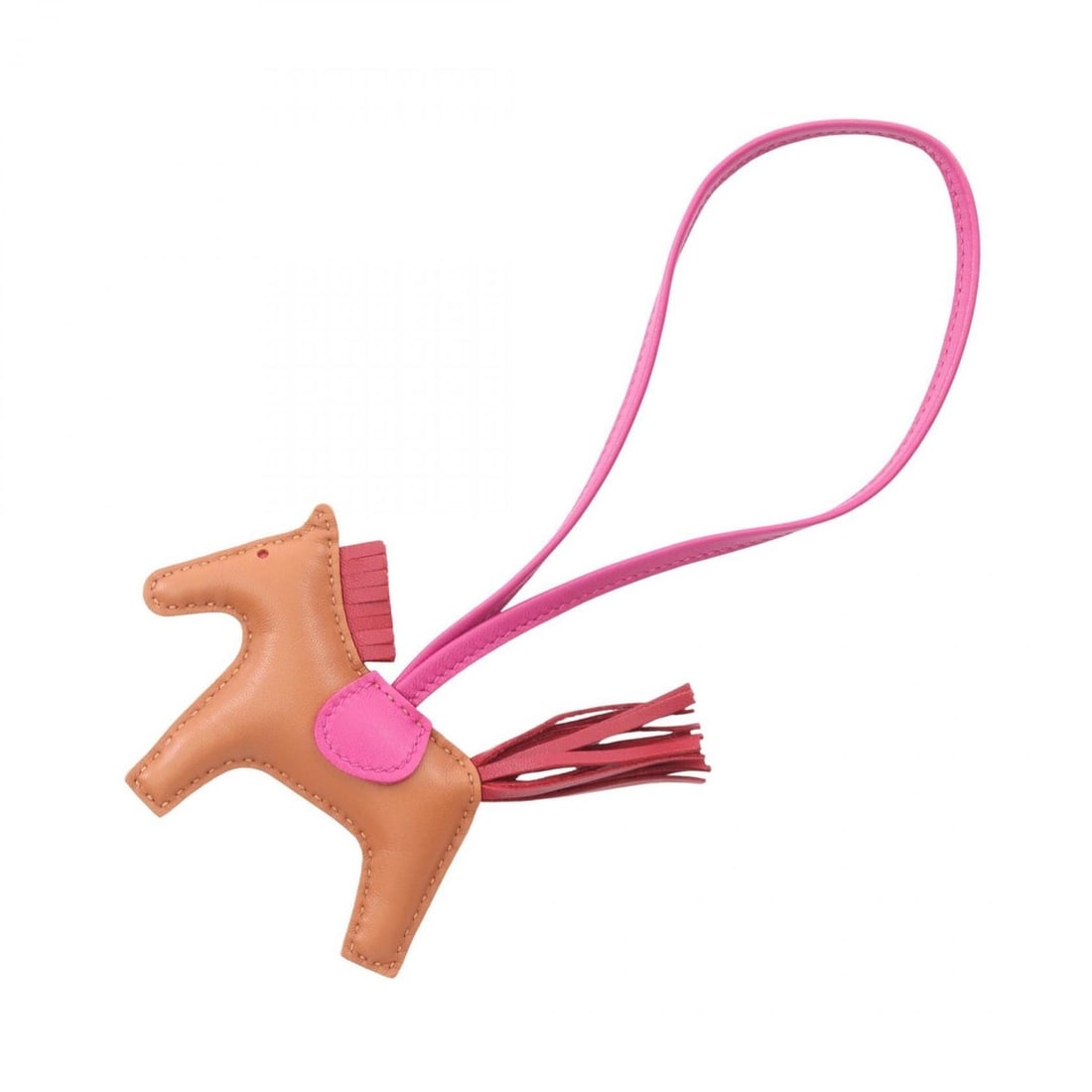 Hermes Hermès Rodeo PM Charm, Leather, Anjo Miro, Women's, Brown, Pink, Bordeaux, Gold, Rose: --- Catalog ---Category: DesignType: Handbag charmColor: Bordeaux, Brown, Pink, RubyGender: Women,MenMaterial: Agneau MiloCategory: GeneralMPN: 064929CABrand: Hermes--- Item List ---Section: Condition
