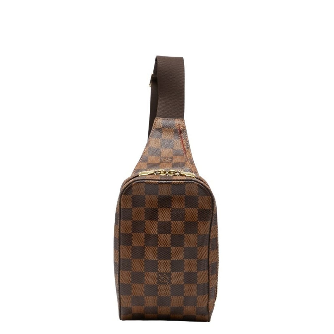 Louis Vuitton Damier Geronimos Shoulder Bag, Body Waist Bag N51994 Brown Leather Men's LOUIS VUITTON: --- Catalog ---Category: SizeSize (HxWxD): 19cm x 11cm x 5cm / 7.48'' x 4.33'' x 1.96''Category: DesignType: Fanny pack, Shoulder bag, Sling bagColor: BrownGender: MenMaterial: PVC , Leather Category:
